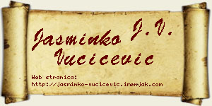 Jasminko Vučićević vizit kartica